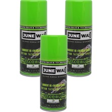 Junewax Klima Koku Giderici Bambu 150 ml / Parfüm Esanslı Koku Bombası / 3lü Paket