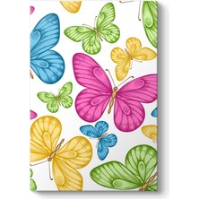 Tabloshop Renkli Kelebekler Çocuk Tablosu