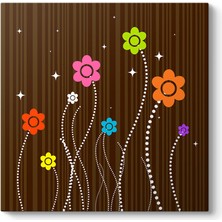 Tabloshop Floral Pattern Tablosu