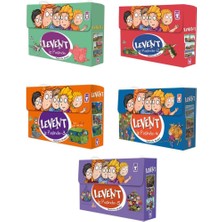 Timaş Levent Iz Peşinde Serisi 1-2-3-4-5  Set (25 Kitap)