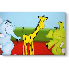 Tabloshop Küçük Zürafa Tablosu