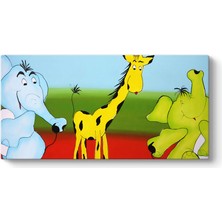 Tabloshop Küçük Zürafa Tablosu