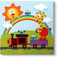 Tabloshop Gökkuşağı ve Tren Tablosu