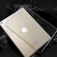 Fibaks Apple iPad Air 2 / 5 ve 6. Nesil 9.7 Tablet Kılıf + Ekran Koruyucu + Kalem Süper Silikon Şeffaf