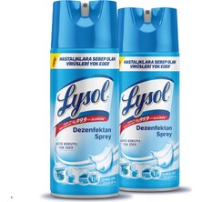 Lysol Dezenfektan Sprey Temizliğin Esintisi 2'li, Yüzeyler için, 2x400 ml