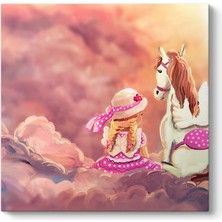 Tabloshop Sevimli Midilli Atı Tablosu