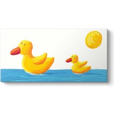 Tabloshop Sarı Ördekler Tablosu