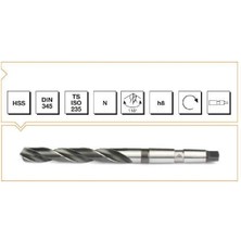 MTE Makina Takım 27.5 mm Mors Konik Saplı Maktap Ucun Hss Dın 345