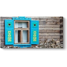 Tabloshop Mavi Pencere Tablosu