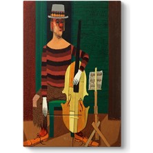 Tabloshop Pelle Aberg - Cellospelande Clown Tablosu