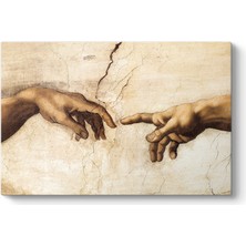 Tabloshop Michelangelo - Adem'in Yaratılışı Tablosu