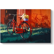 Tabloshop Kırmızı Bisiklet Tablo