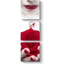 Tabloshop Lady Red Rose Tablosu