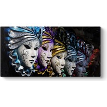 Tabloshop Venedik Soyut Maske Tablosu