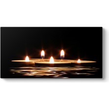 Tabloshop Rustik Mumlar Tablosu