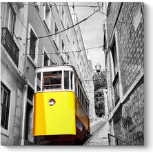 Tabloshop Sarı Tramvay Tablosu