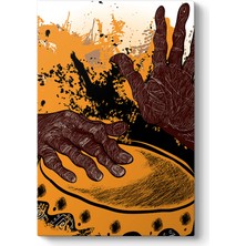 Tabloshop African Drummer Tablo
