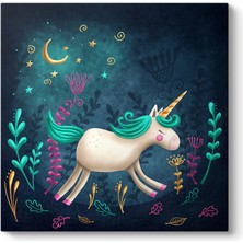 Tabloshop Tek Boynuzlu At Tablosu