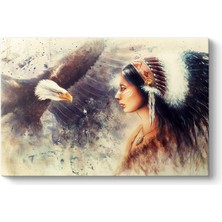 Tabloshop Kızılderili ve Kartal Tablo