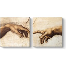 Tabloshop Michelangelo - Adem'in Yaratılışı Tablosu