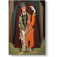 Tabloshop Pelle Aberg - Basspelande Clown Tablosu