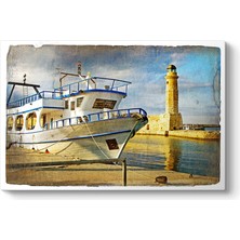 Tabloshop Deniz Feneri ve Tekne Tablosu