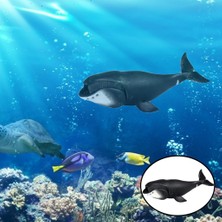 Lovoski Okyanus Balina Rakamlar Hayvanlar Köpekbalığı Deniz Yaşamı Deniz Eğitici Oyuncaklar Çocuklar Için Bowhead Balina (Yurt Dışından)