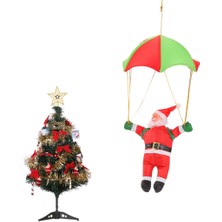 Lovoski Paraşüt Noel Baba Noel Asılı Santa Dekor Süs 30 cm (Yurt Dışından)