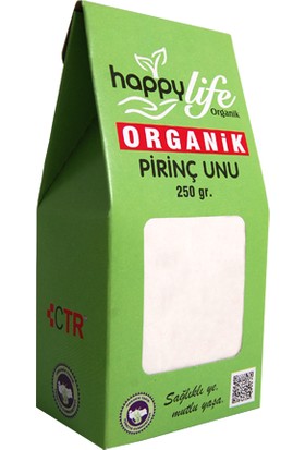 HappyLife Organik Pirinç Unu