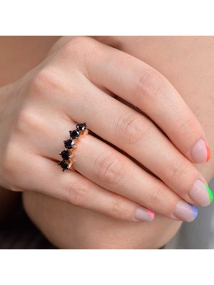 Engingold 14 Ayar Altın Oniks Taşlı Yüzük