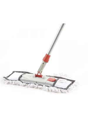 Ekol Nemli Palet Yedek Mop Paspas 60 Cm  / Nem Alıcı Mop - Pamuklu / Beyaz - 10 Adet