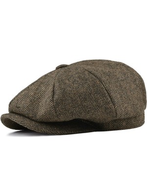 Rupen Kraft Kışlık Peaky Blinders Şapka Newsboy Trend David Beckham Kasket Şapka