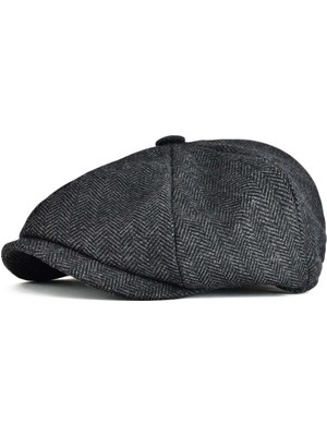 Rupen Kraft Kışlık Peaky Blinders Şapka Newsboy Trend David Beckham Kasket Şapka