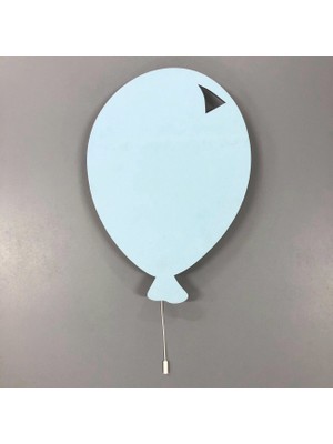 instababyrooms Mavi Şeker Balon Tasarım Aydınlatma