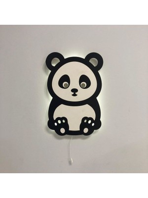 instababyrooms Panda Figürlü Tasarım Aydınlatma