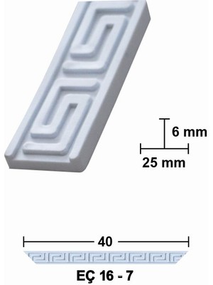 Ankara Hobi 40 cm Esnek Mobilya Çıtası