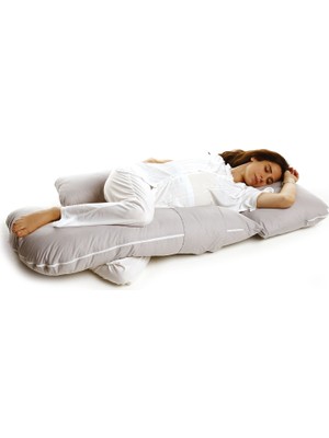 Baby Mom Hamile Destek Yastığı Seti Pamuklu Konfor ile 2 Parça Rahatlık Sunar