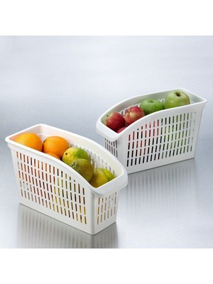 Lira 3 Adet Dolap Içi Sebze Meyve Organizeri Buzdolabı Düzenleyici Raf Sepeti