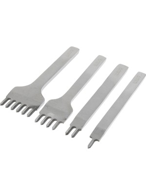 Elaccent F Fityle 4 Adet Beyaz Çelik Set 1/2/4/6 Prong Diy Elmas Bağlama Dikiş Keskileri Aksesuarları - 5Mm (Yurt Dışından)