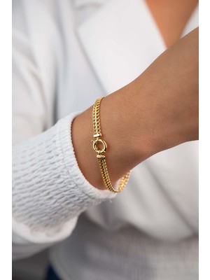 Yavuz Kuyumculuk Altın Örgü Hasır Bileklik