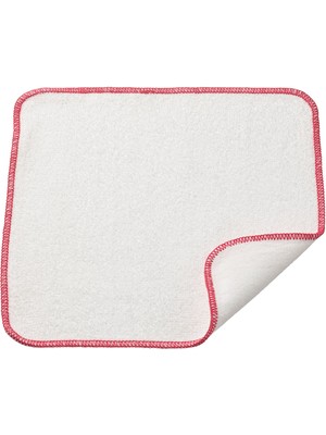 IKEA Hıldegun Bulaşık Bezi Beyaz-Kırmızı 25X25 cm