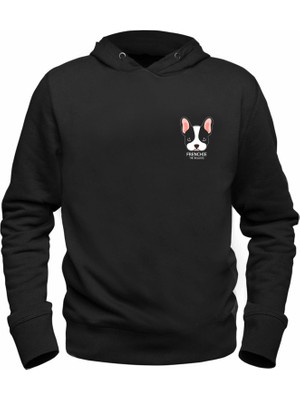 Alfa Tshirt Bulldog Siyah Sweatshirt