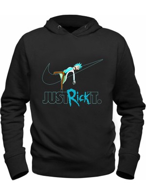 Alfa Tshirt Just Rick It Siyah Sweatshirt