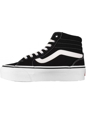 Vans Wm Filmore Hi Platform Kadın Siyah Sneaker VN0A5EM771