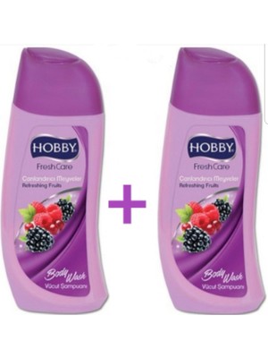 Hobby Canlandırıcı Meyveli Duş Jeli 500 ml x 2 Adet