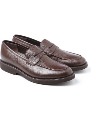 Giuseppe Mengoni Erkek Oxford/ayakkabı MO-00221A018 Gıuseppe Mengonı Kahve Floter