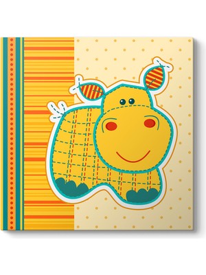 Tabloshop Şirin Hippopotam Tablosu