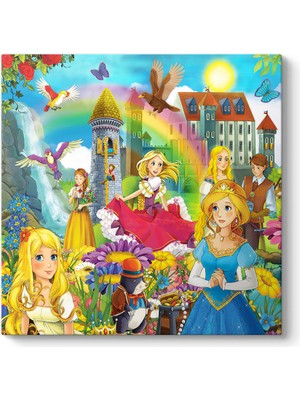 Tabloshop Rengarenk Şehir Tablosu