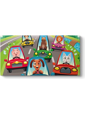 Tabloshop Hayvanlar Yarışıyor Tablosu