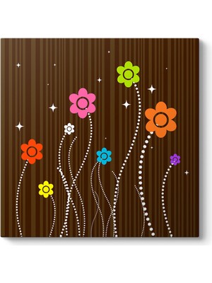 Tabloshop Floral Pattern Tablosu